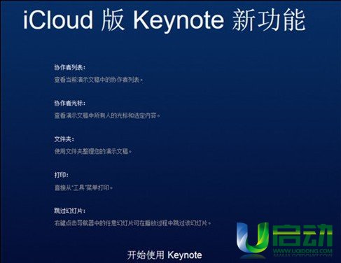 iCloud网页版iWork推出 更新多项功能