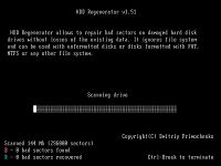 u启动HDD Regenerator(硬盘坏道检测)工具使用教程