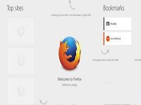 Win8版Firefox截图亮相 格局与大多数浏览器相近
