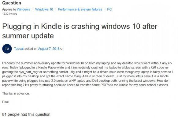 win10蓝屏死机