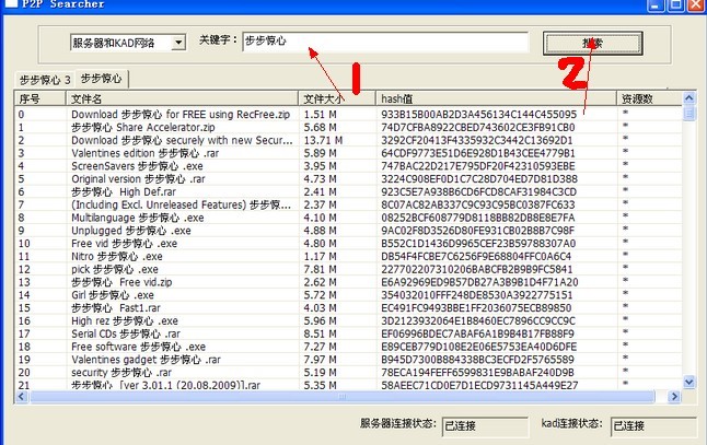 输入需求进行搜索