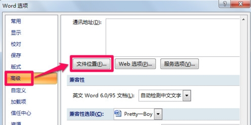 Word模板路径