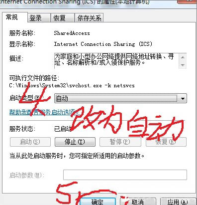 启动类型