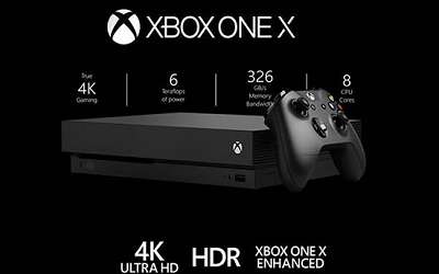 微软xbox one x在英国首周销量8万台与switch相当