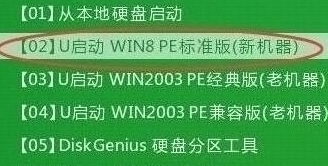 u启动主菜单