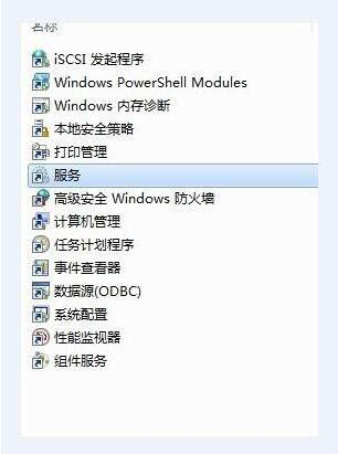 服务选项