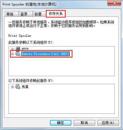 print spooler无法启动