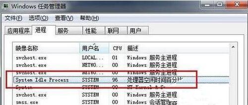 win7系统system idle process占用率高怎么办