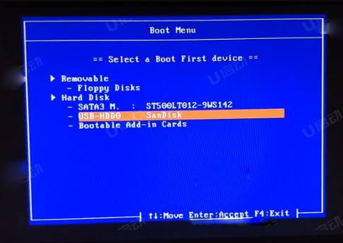 bios设置u盘启动