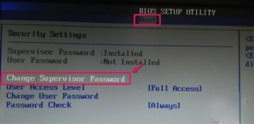 bios清除开机密码