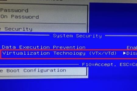 bios找不到vt选项